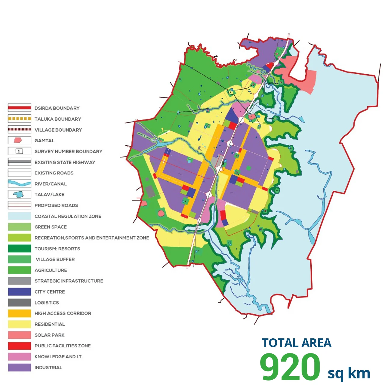 Dholera DP Map